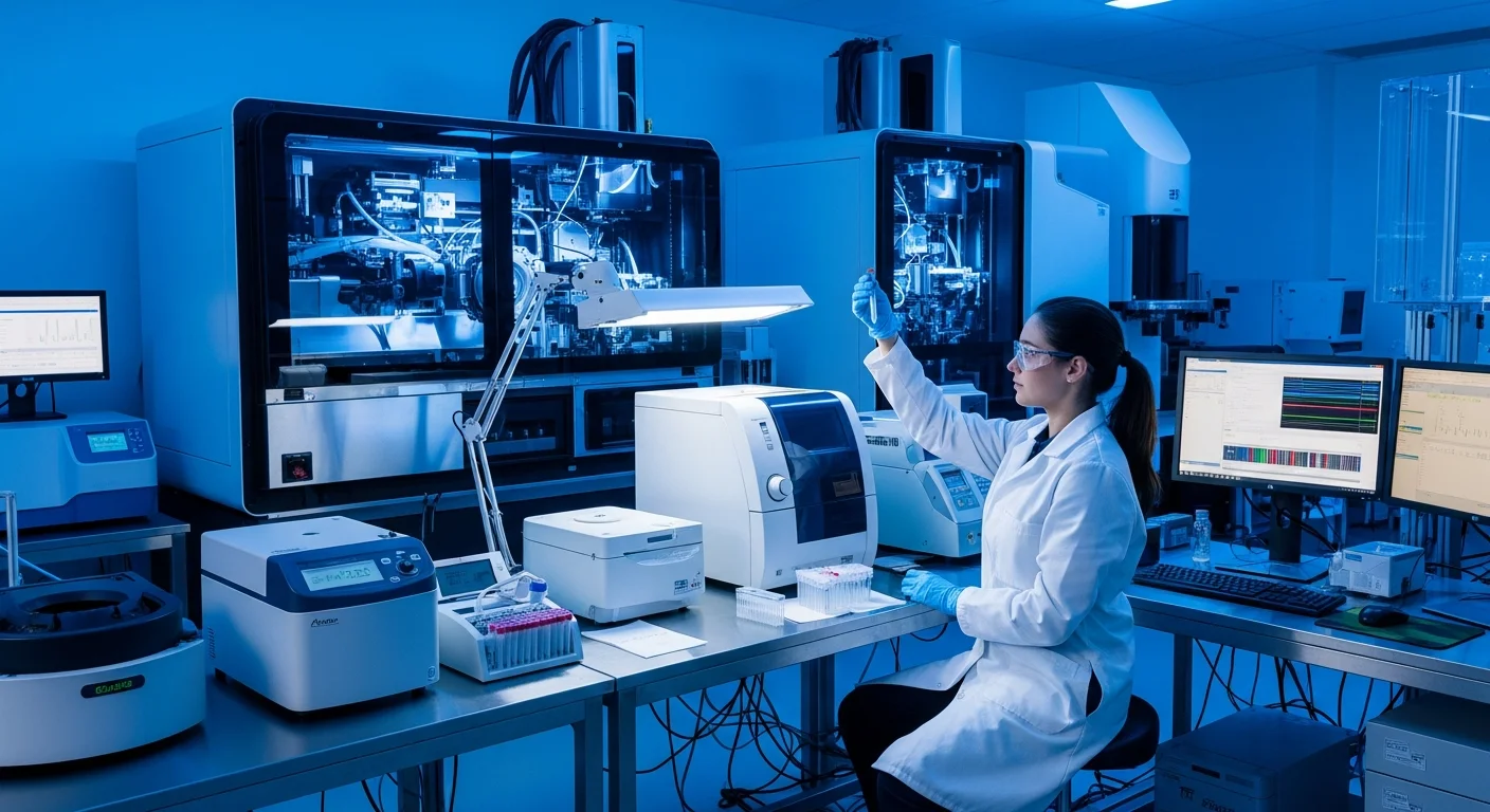 Canine whole genome sequencing laboratory